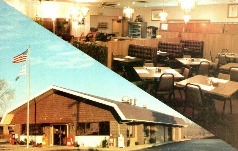 Family House Restaurant - Vintage Postcard (newer photo)